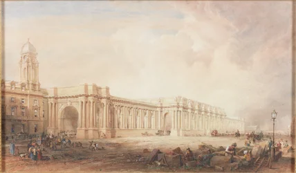 Originalentwurf für den Hauptbahnhof, Newcastle upon Tyne